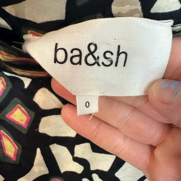 Ba&sh Printed Maxi Skirt In Multicolor Viscose - Multi 0 - Picture 3 of 7